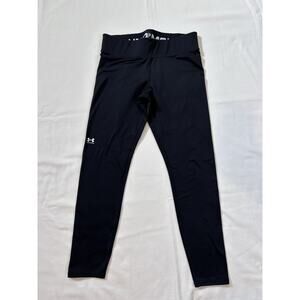 Under Armor Women's ColdGear Authentics Leggings Sz M Black 1368700 Compression